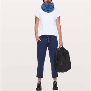 Lululemon On The Fly High Rise Crop Pants